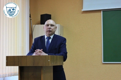 Ректор Международного университета &quot;МИТСО&quot; Владимир Лосев выступил с лекцией по уголовному праву.